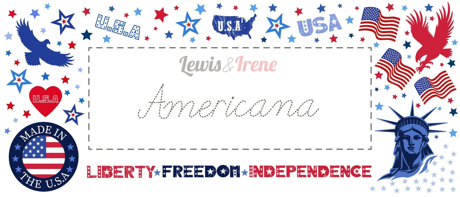 Lewis & Irene Americana Fabric Collection