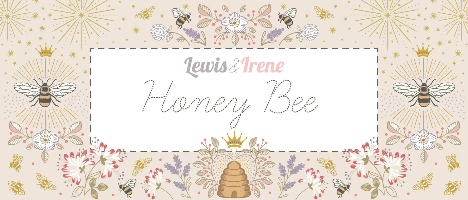 Lewis & Irene Honey Bee Fabric Collection