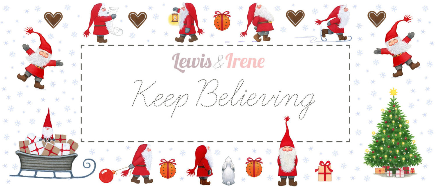 Lewis & Irene Keep Believing Fabric Collection