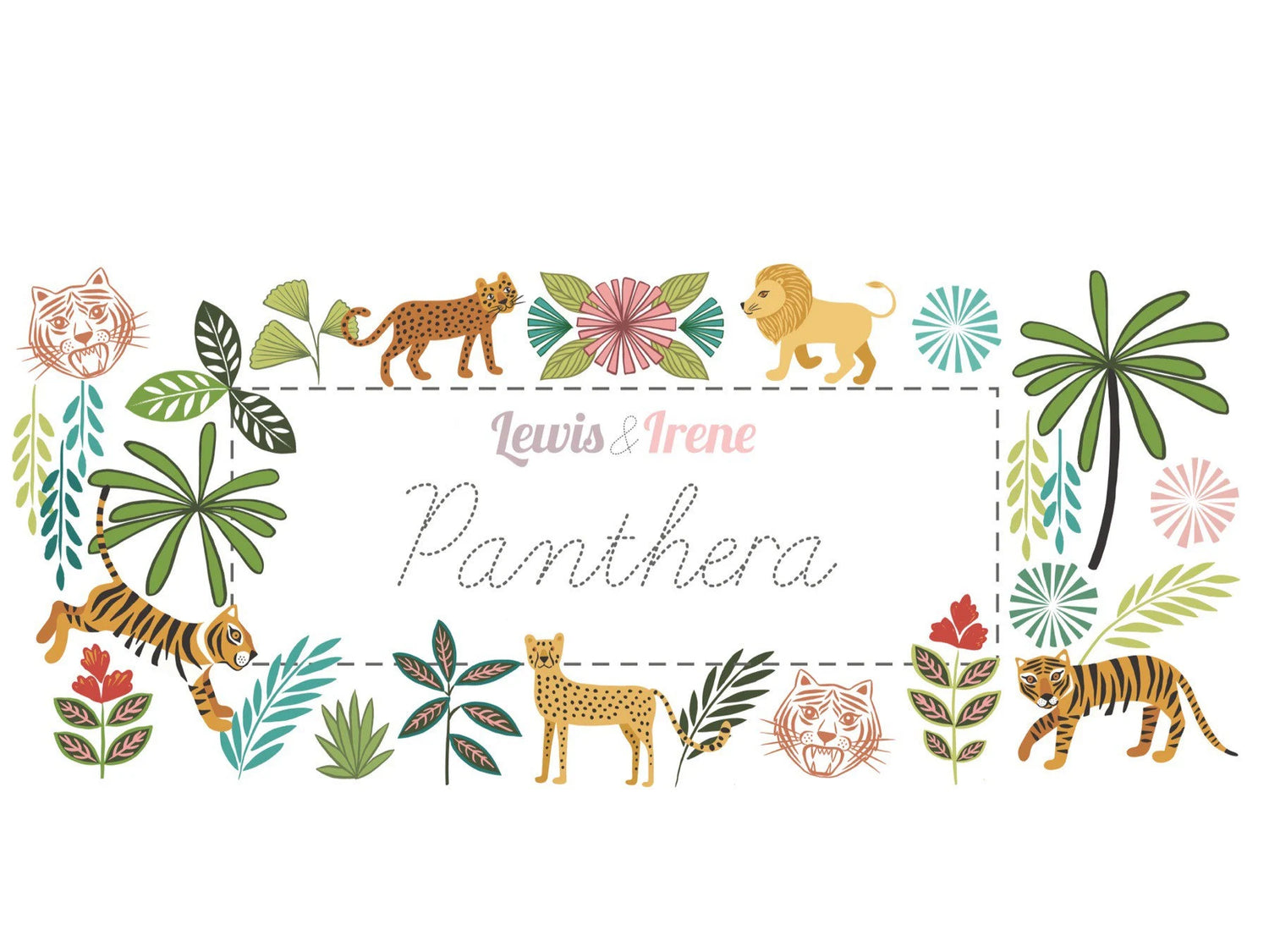 Lewis & Irene Panthera Fabric Collection