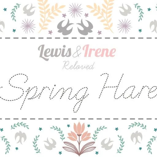 Lewis & Irene Spring Hare Reloved Fabric Collection