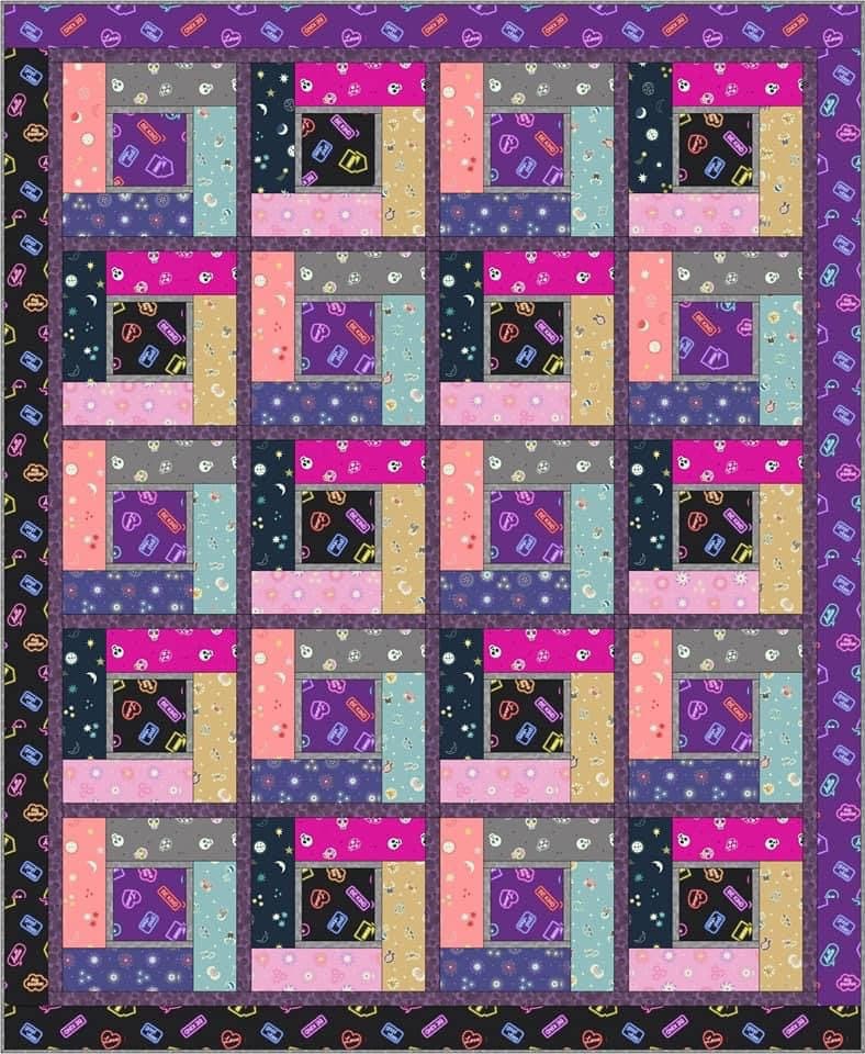 GLOWING FABRICS!! Lewis & Irene Small Things Glow Quilt Kit #1 Finished Size: 59"x72" Premium 100% Cotton Quilt Shop Quality Fabric