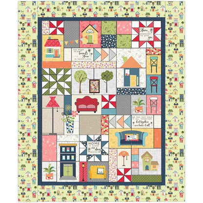 RETIRED!!! Kimberbell Make Yourself at Home Quilt Collection Embellishment Kit