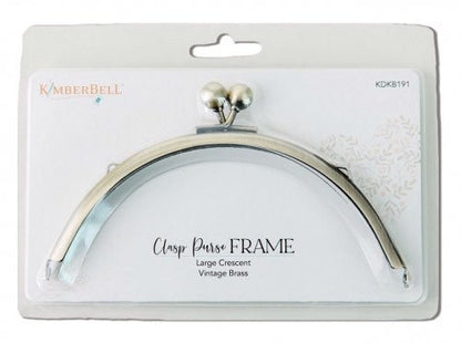 RETIRED!! Kimberbell Keepsake Clasp Purses Machine Embroidery CD (Optional Vintage Brass Frame Available)