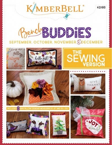 Kimberbell Bench Buddies (Sept, Oct, Nov, Dec) Collection Machine Embroidery CD