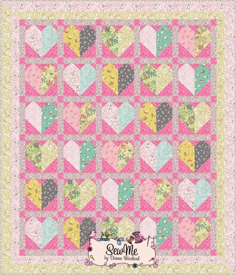 LAST ONE!! Lewis & Irene Bunny Hop Fabric Collection Quilt Kit #1 Finished Size: 58"x67" Premium 100% Cotton Quilt Shop Quality Fabrics