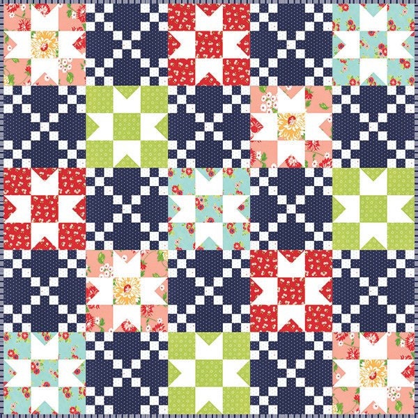 It’s Sew Emma Family Reunion Quilt Pattern (includes 3 sizes in each pattern)