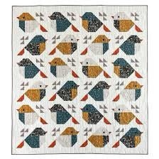 Pen + Paper Patterns Sparrows Quilt Pattern Finished Size: 65.5”x71” (Optional Fineline Glue Tip Sets)