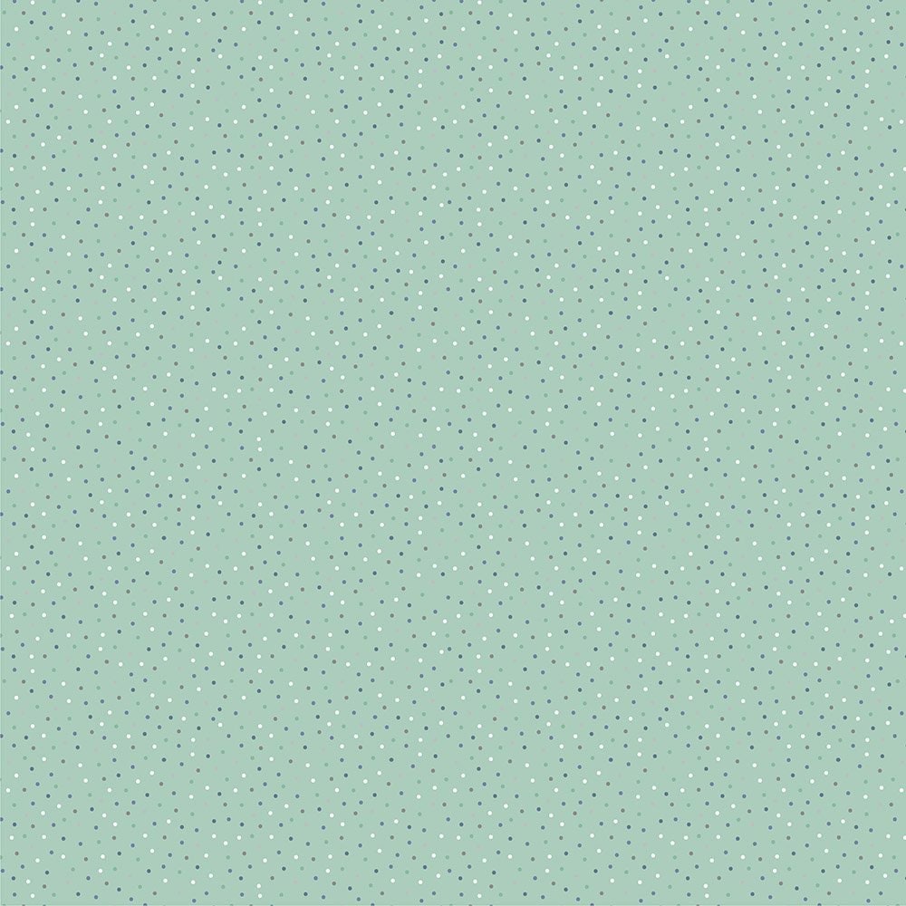 Poppie Cotton Country Confetti Blenders Fabric Collection Country Confetti on Sea Glass Premium 100% Cotton Quilt Shop Quality Fabrics