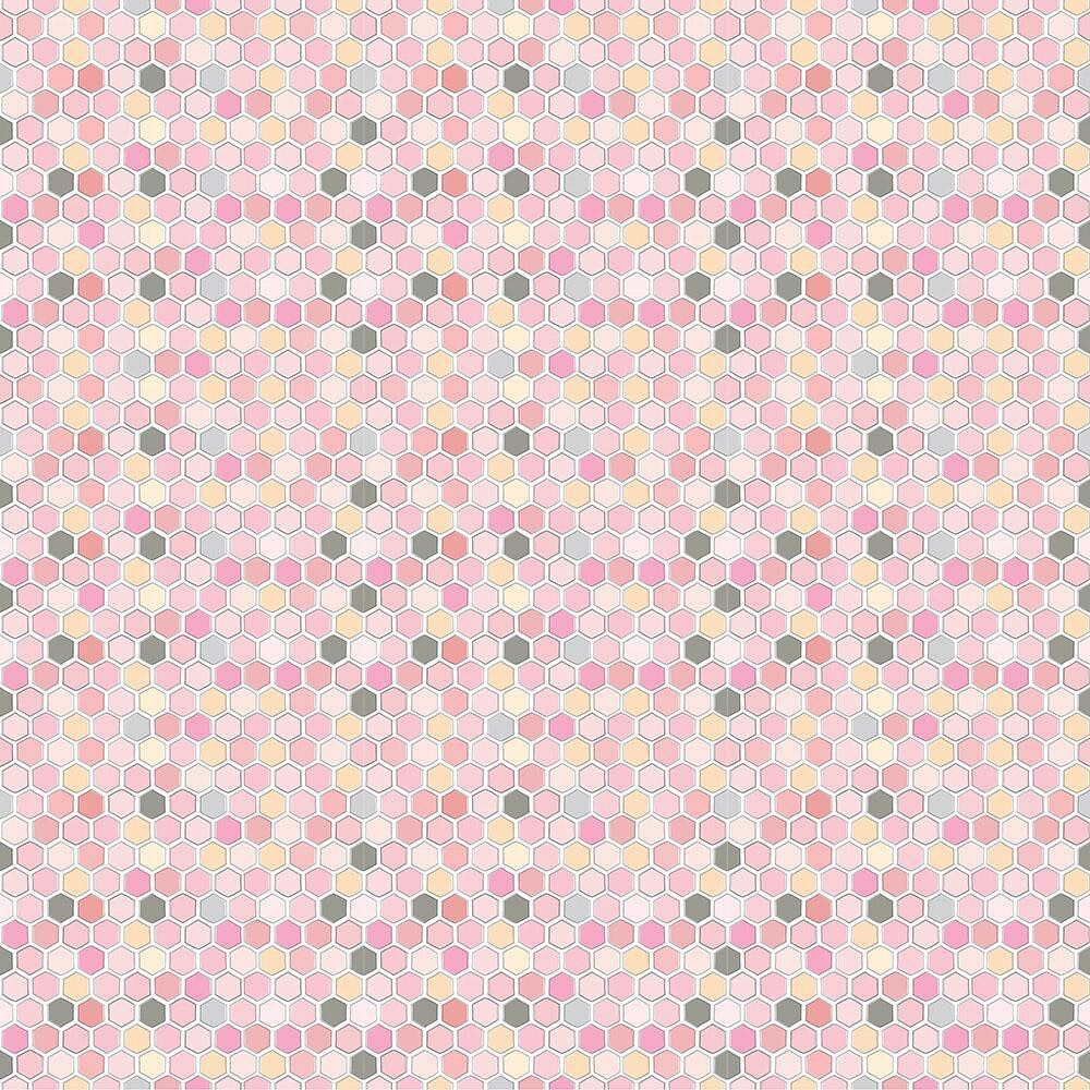 Poppie Cotton Country Roads Fabric Collection River on Pink Premium 100% Cotton Quilt Shop Quality Fabrics