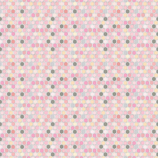 Poppie Cotton Country Roads Fabric Collection River on Pink Premium 100% Cotton Quilt Shop Quality Fabrics