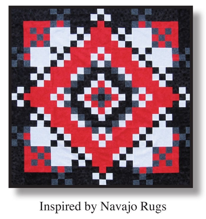 Sweet Clover Canyon Southwestern Cross Pattern (2 Size Variations Per Pattern)