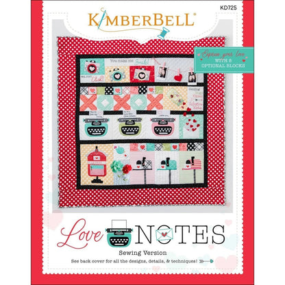 RETIRED!! Kimberbell Love Notes Mystery Quilt Collection - Sewing Version