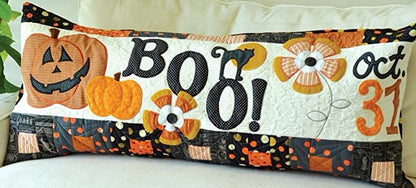 Kimberbell Halloween Boo! Bench Pillow Collection Machine Embroidery CD