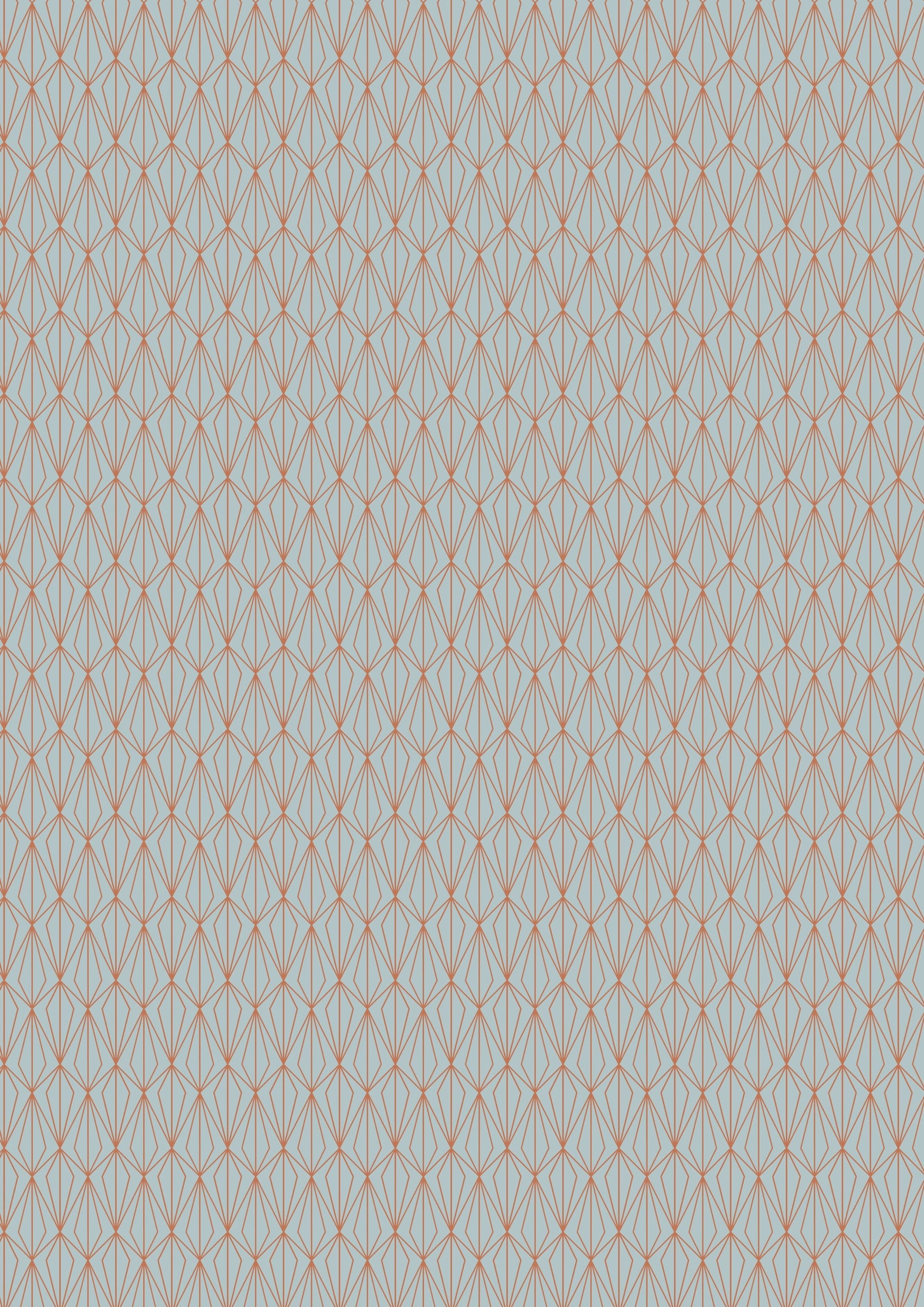 Lewis & Irene City Nights Fabric Collection Metallic Copper Architectural Blender on Duck Egg Blue Premium 100% Cotton Fabrics