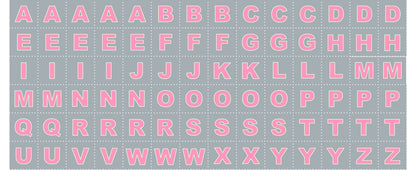 GLOWING FABRICS!! Lewis & Irene Christmas Glow Fabric Collection Stocking Panel and Lettering on Grey/Pink Premium 100% Cotton Fabrics