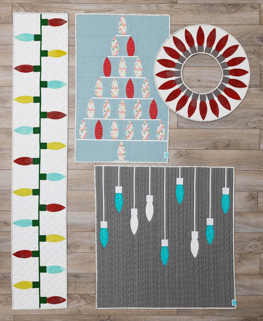 Sew Kind of Wonderful Mod Lights Wallhanging Patterns (4 patterns in one)