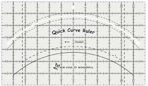 Sew Kind of Wonderful Quick Curve Ruler 7"x12"