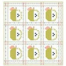 Pen + Paper Patterns Apple Orchard Quilt Pattern Finished Size: 66”x70.5” (Optional Fineline Glue Tip Sets)