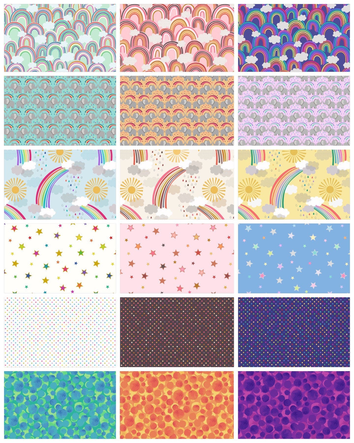 Lewis & Irene Rainbows Bumbleberries Fabric Collection Rainbow Yellows QSQ100% Cotton