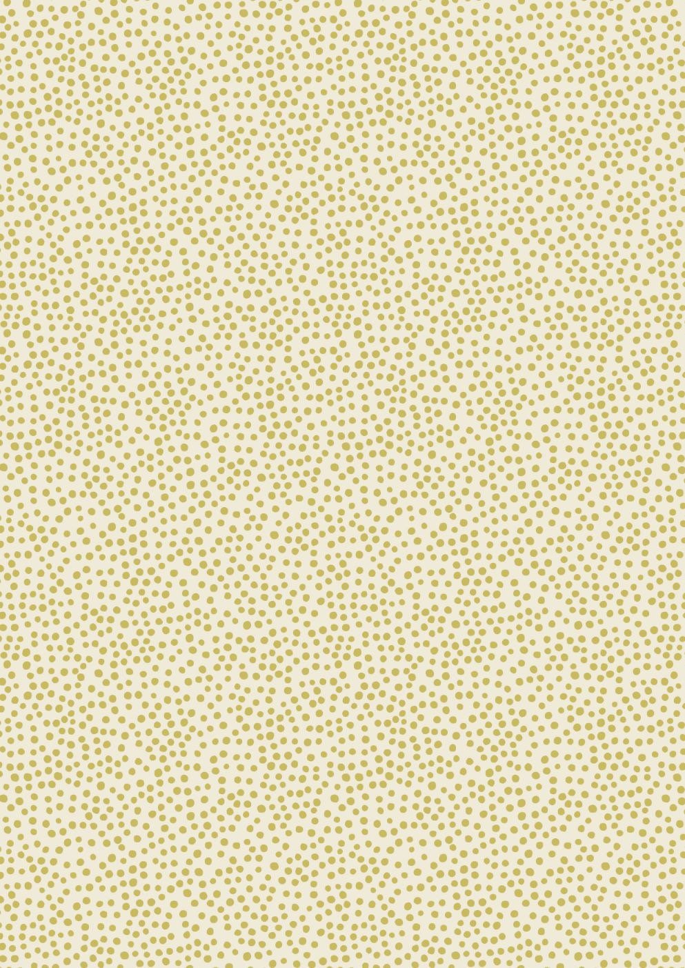 Lewis & Irene Marvelous Metallics Fabric Collection Metallic Gold Spot on Cream Premium 100% Cotton Quilt Shop Quality Fabrics