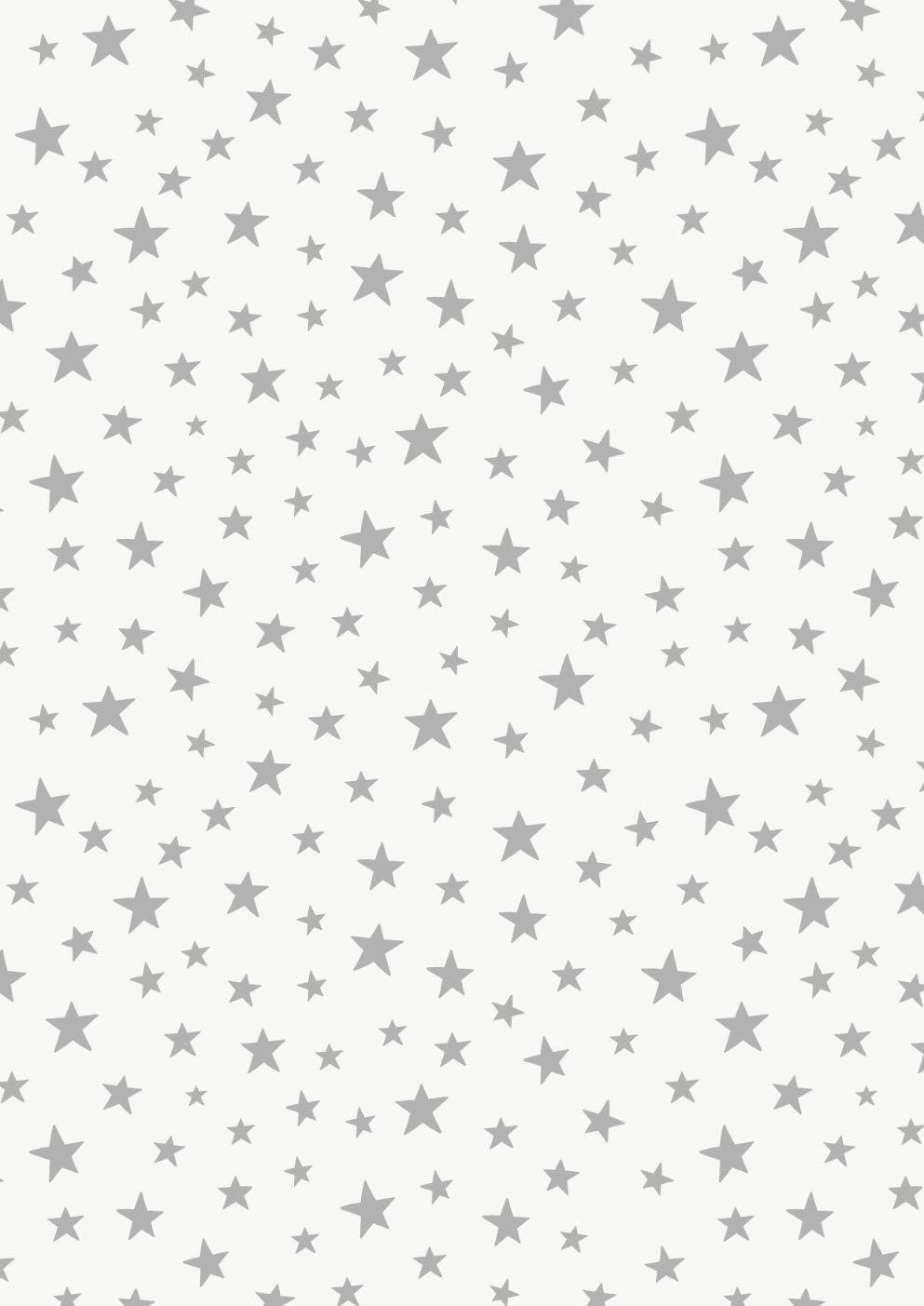 Lewis & Irene Marvelous Metallics Fabric Collection Metallic Silver Stars on Cream Premium 100% Cotton Quilt Shop Quality Fabrics