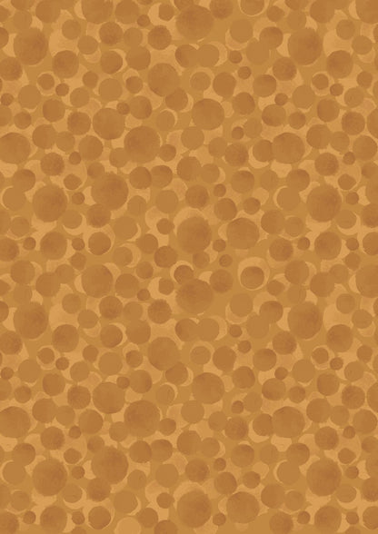 Lewis & Irene Bumbleberries Blenders Fabric Collection Dark Golden Sand BB275 Premium 100% Cotton Quilt Shop Quality Fabrics