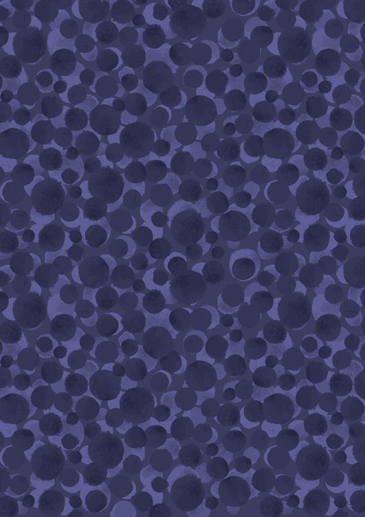 Lewis & Irene Bumbleberries Blenders Fabric Collection Dark Skies BB283 Premium 100% Cotton Quilt Shop Quality Fabrics