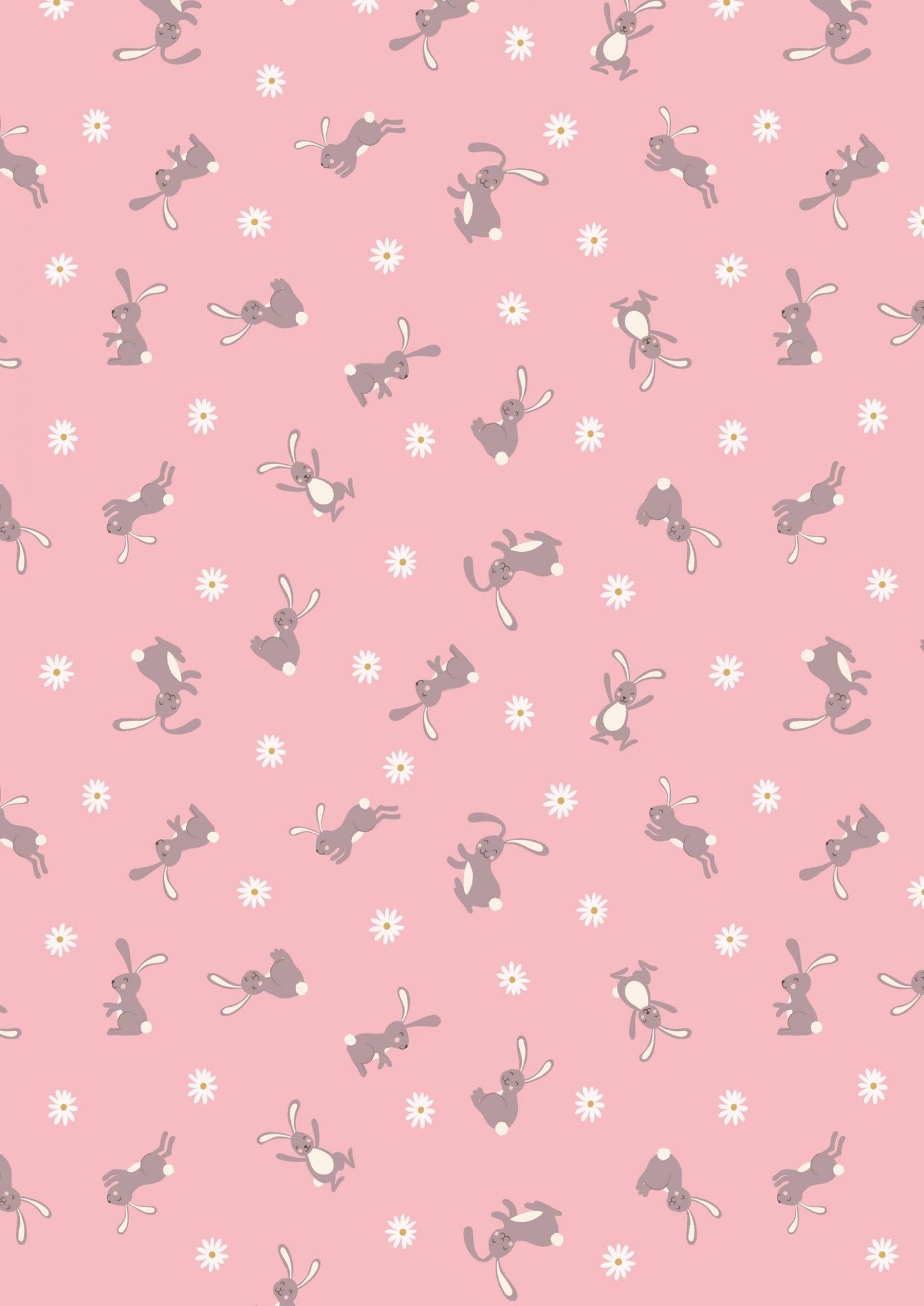 LAST BOLT! Lewis & Irene Bunny Hop Fabric Collection Bunny on Pink Premium 100% Cotton Quilt Shop Quality Fabrics