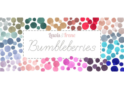 Lewis & Irene Bumbleberries Blenders Fabric Collection Light Honey BB252 Premium 100% Cotton Quilt Shop Quality Fabrics