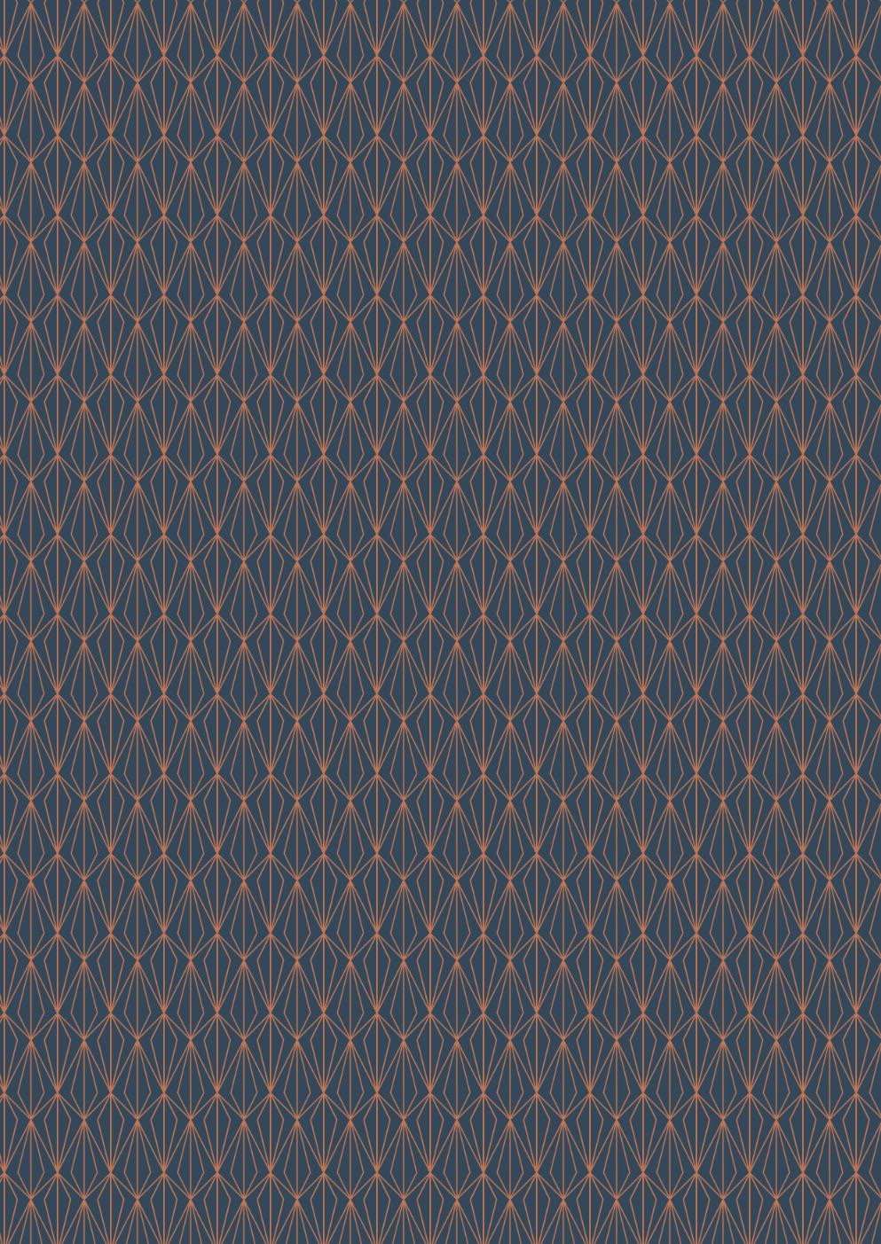 Lewis & Irene Marvelous Metallics Fabric Collection Metallic Copper Geometric on Navy Premium 100% Cotton Quilt Shop Quality Fabrics