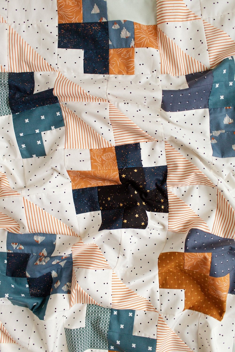 Wren Collective Mae Quilt Pattern (includes 5 sizes in each pattern)