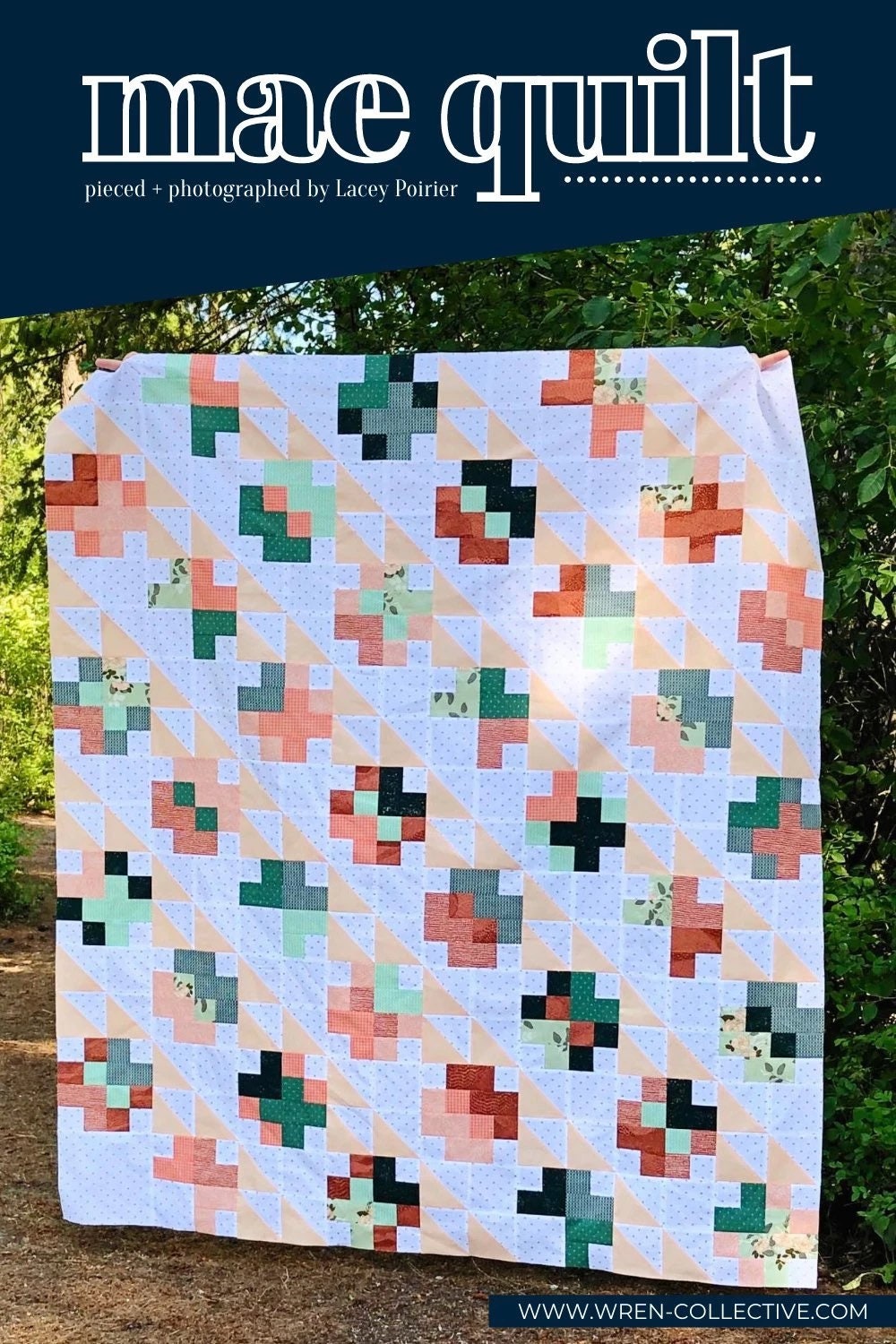 Wren Collective Mae Quilt Pattern (includes 5 sizes in each pattern)