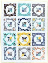 Sew Kind of Wonderful Metro Scope Quilt Pattern Finished size 57”x76”