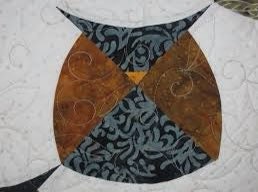 Sew Kind of Wonderful Mod Owls Quilt Pattern Finished Size 62”x75”