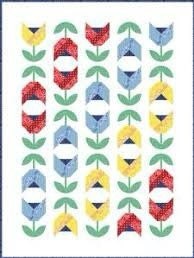 It’s Sew Emma Dutch Tulips Quilt Pattern (includes 4 sizes in each pattern)