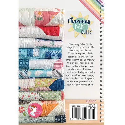 RETIRED!! It’s Sew Emma Charming Baby Quilts Spiral Bound Book (includes 10 quilt patterns)