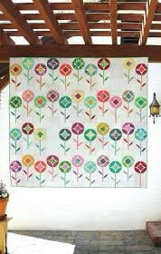 Sew Kind of Wonderful Flower Pop Quilt Pattern Finished Size 76”x77”