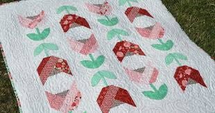 It’s Sew Emma Dutch Tulips Quilt Pattern (includes 4 sizes in each pattern)