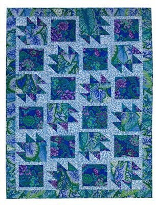 Fabric Cafe 3Yard Quilts on the Double Book (uses only 3YDS of fabric) Includes 8 Patterns