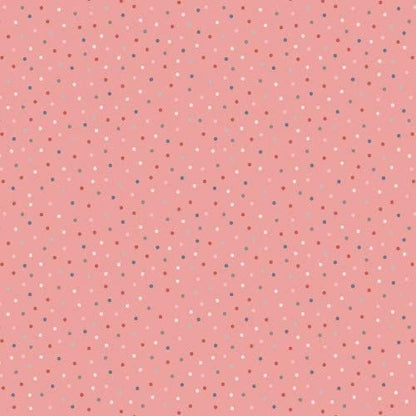 Poppie Cotton Country Confetti Blenders Fabric Collection Country Confetti on Cotton Candy Premium 100% Cotton Quilt Shop Quality Fabrics