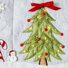 Kimberbell Candy Cane Lane Bench Pillow Collection (Machine Embroidery CD, Fabric Kits, & Embellishment Kits Available)