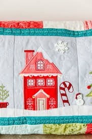 Kimberbell Candy Cane Lane Bench Pillow Collection (Machine Embroidery CD, Fabric Kits, & Embellishment Kits Available)