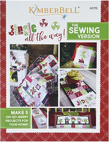 RETIRED!! Kimberbell Jingle All The Way Machine Quilt Sewing Version