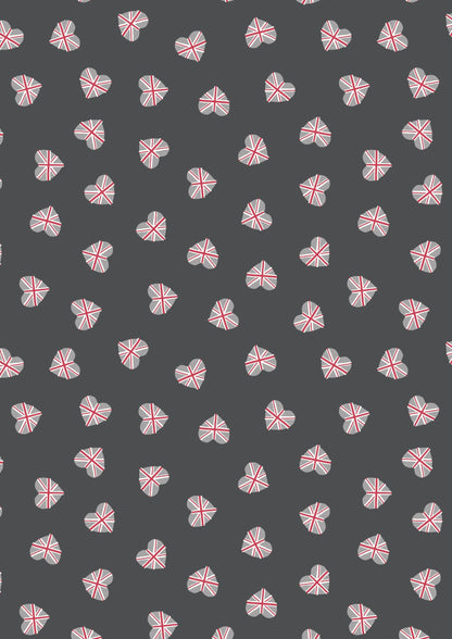 LAST BOLT!! Lewis & Irene Jubilee Fabric Collection Union Jack Hearts on Black Premium 100% Cotton Quilt Shop Quality Fabrics