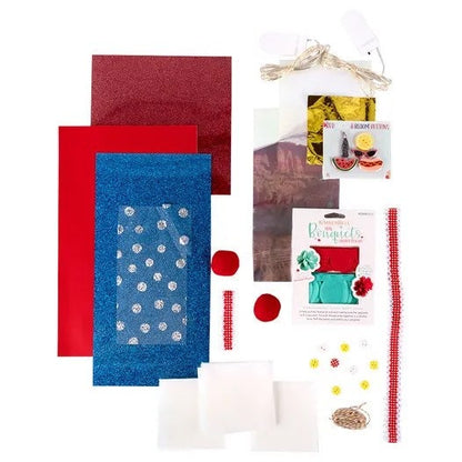 Kimberbell Red, White, & Bloom Quilt Collection (M.E. CD, Fabric Kits, Embellishment Kits, and Glide Thread Sets Available)