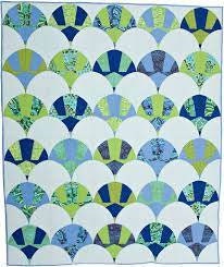 Sew Kind of Wonderful Chic Shells Quilt Pattern Finished Size: 65"x78"