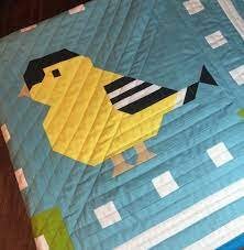 Art East Quilting Co. Quilting is 4 the Birds Quilt Pattern Finished Size: 47"x43"