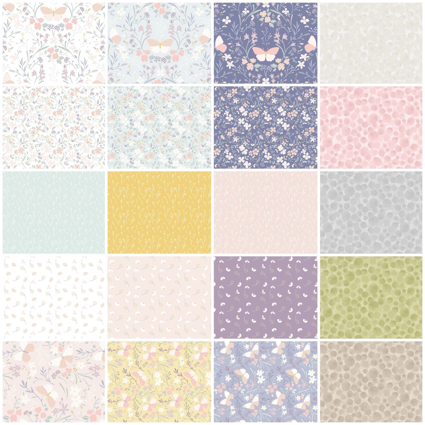 LAST ONE! Lewis & Irene Heart of Summer Fabric Collection 20 Piece Fat Quarter Bundle (No Repeats) Premium 100% Cotton Fabrics