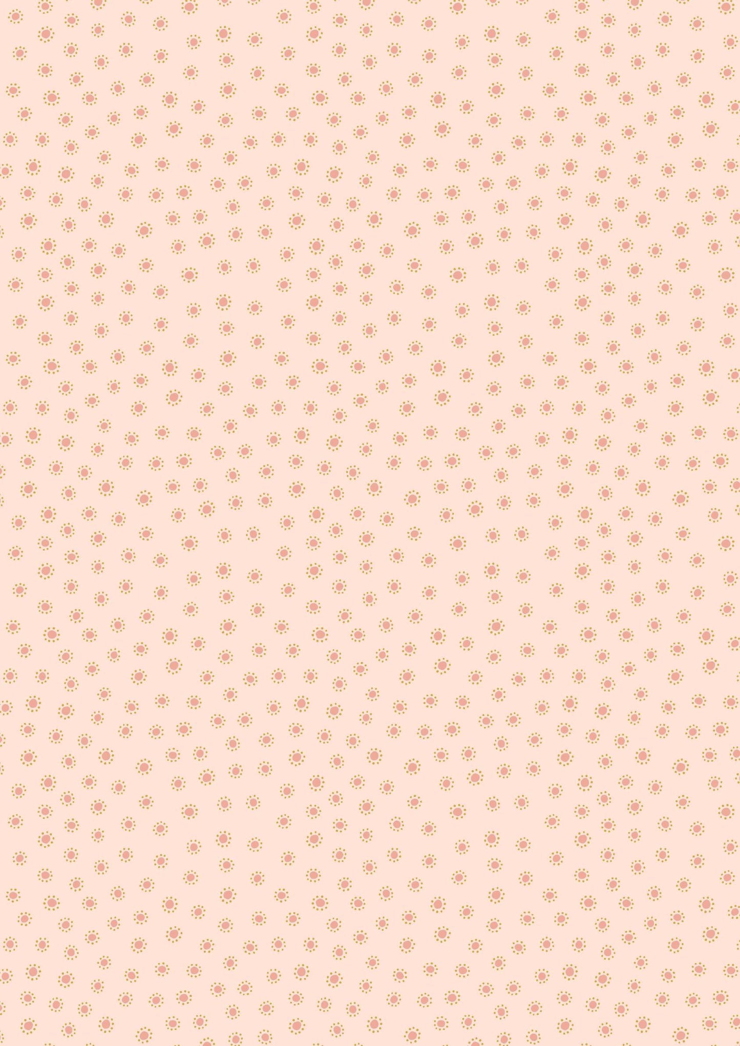 LAST BOLT! Lewis & Irene Hannah’s Flowers Fabric Collection Dotty Dots on Rose Pink Premium 100% Cotton Quilt Shop Quality Fabrics